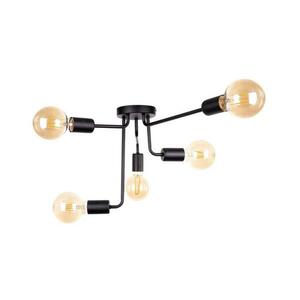 Keter Lighting Felületre szerelhető csillár NIXO 5xE27/60W/230V fekete kép