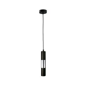 Csillár zsinóron MAGNUMA 1xGU10/50W/230V fekete/fényes króm kép