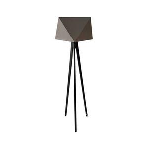 Állólámpa BAKARO 1xE27/60W/230V wenge fa szürke kép