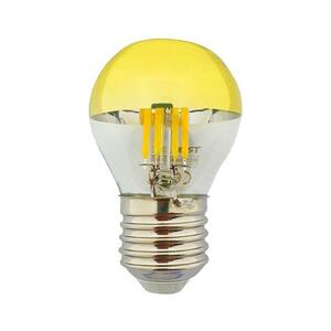 LED Izzó DECOR MIRROR P45 E27/5W/230V arany kép