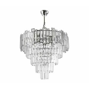 Csillár láncon 8xE27/60W/230V kép