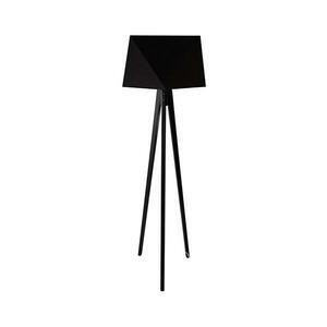 Állólámpa BAKARO 1xE27/60W/230V wenge fa fekete kép