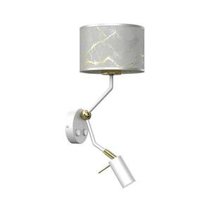 Fali lámpa SENSO 1xE27/40W/230V + 1xGU10/MR11/7W fehér kép