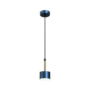 Csillár zsinóron ARENA 1xGX53/11W/230V kék/arany kép