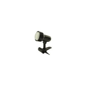 Lámpa csipesszel KD 1xE27/24W/230V fekete kép