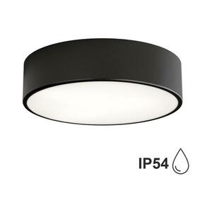 Fürdőszobai mennyezeti lámpa CLEO 2xE27/24W/230V á. 30 cm fekete IP54 kép