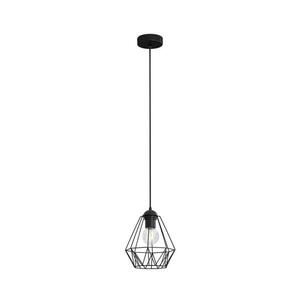 Csillár zsinóron BERGEN 1xE27/60W/230V fekete kép
