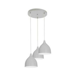 Csillár zsinóron NOAK 3xE27/15W/230V szürke kép