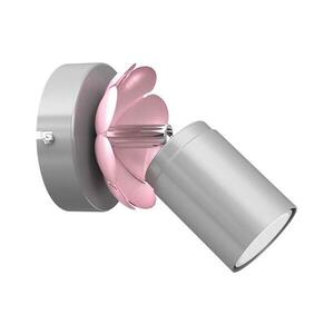Fali spotlámpa FLOWER 1xGU10/8W/230V matt króm kép