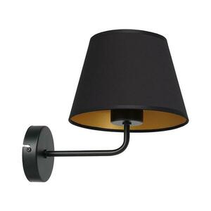 Fali lámpa ARDEN 1xE27/60W/230V fekete/arany kép