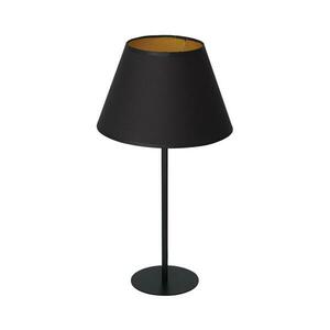 Asztali lámpa ARDEN 1xE27/60W/230V á. 30 cm fekete/arany kép