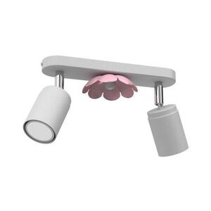 Spotlámpa FLOWER 2xGU10/8W/230V fehér kép