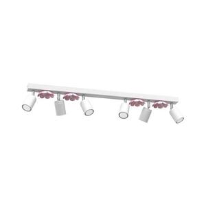 Spotlámpa FLOWER 6xGU10/8W/230V fehér kép