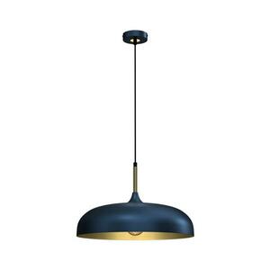 Csillár zsinóron LINCOLN 1xE27/60W/230V á. 45 cm kék kép