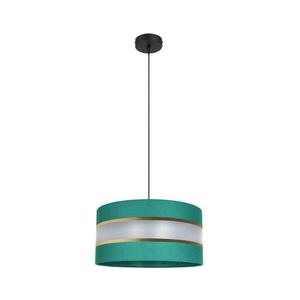 Csillár zsinóron CORAL 1xE27/60W/230V á. 40 cm zöld kép