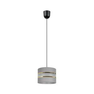 Csillár zsinóron CORAL 1xE27/60W/230V á. 20 cm szürke kép