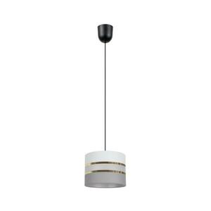 Csillár zsinóron CORAL 1xE27/60W/230V á. 20 cm fehér/szürke kép