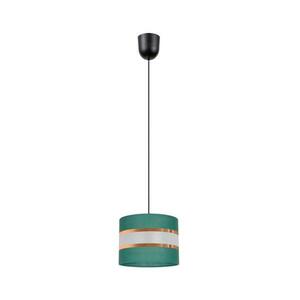Csillár zsinóron CORAL 1xE27/60W/230V á. 20 cm zöld kép