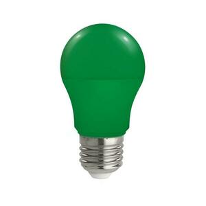 LED Izzó A50 E27/4, 9W/230V zöld kép