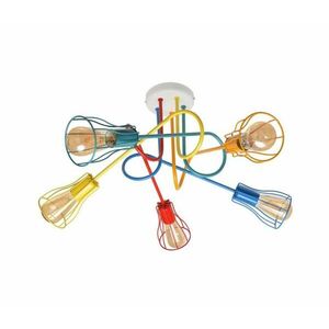 Felületre szerelhető csillár OXFORD 5xE27/15W/230V kép