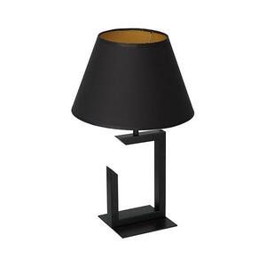 Asztali lámpa 1xE27/60W/230V 45 cm fekete/arany kép