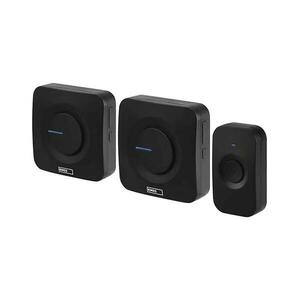 KÉSZLET 2x Vezeték nélküli, elemes csengő 3xAAA + 1xA23 IP56 kép