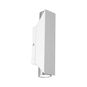 Fali lámpa WALL 2xGU10/8W/230V fehér/fényes króm kép