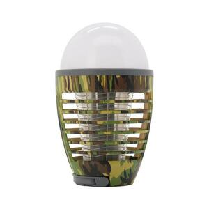 LED Hordozható újratölthető lámpa rovarcsapdával LED/2W/3, 7V IPX4 terepszínű kép