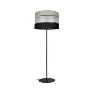Állólámpa CORAL 1xE27/60W/230V fekete/szürke kép