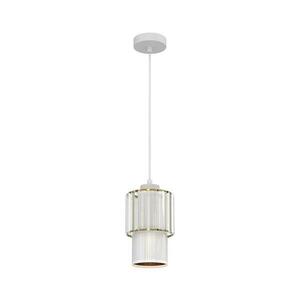 Csillár zsinóron BLANCO 1xE27/60W/230V fehér kép