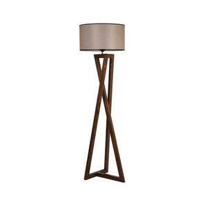 Állólámpa MACKA 1xE27/60W/230V bézs/barna kép