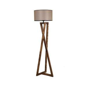 Állólámpa MACKA 1xE27/60W/230V bézs/barna kép