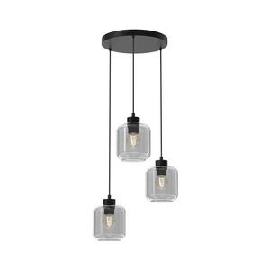 Csillár zsinóron SOMBRA 3xE27/60W/230V szürke kép