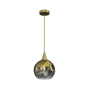 Csillár zsinóron MONTE 1xE27/60W/230V á. 20 cm arany kép