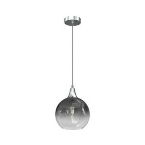 Csillár zsinóron MONTE 1xE27/60W/230V á. 20 cm matt króm kép