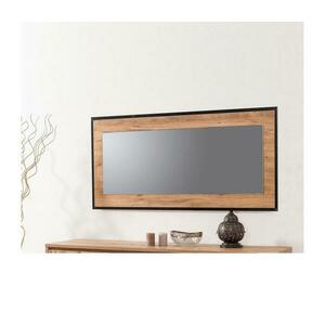 Fali tükör QUANTUM 60x110 cm barna/fekete kép