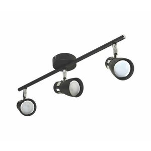 Spotlámpa DEZ 3xGU10/30W/230V fekete kép