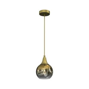 Csillár zsinóron MONTE 1xE27/60W/230V á. 15 cm arany kép