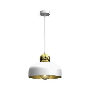 Csillár zsinóron HARALD 1xE27/60W/230V fehér kép