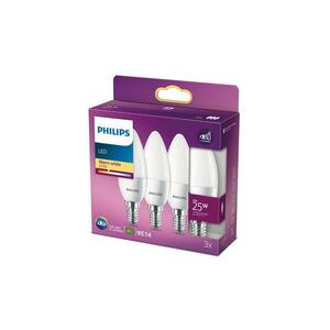 Philips KÉSZLET 3x LED Izzó Philips B35 E14/4W/230V 2700K kép