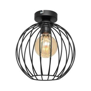 Felületre szerelhető csillár MERCURE 1xE27/15W/230V á. 24 cm fekete kép