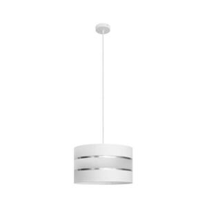 Csillár zsinóron HELEN 1xE27/15W/230V á. 35 cm fehér kép