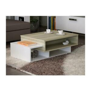 Kávésasztal TAB 32x105 cm bézs/fehér kép