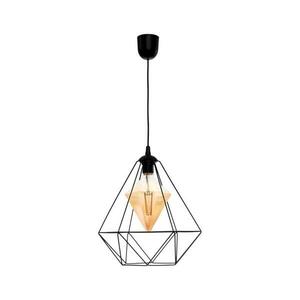 LED Csillár zsinóron ALAMBRE 1xE27/4W/230V fekete kép
