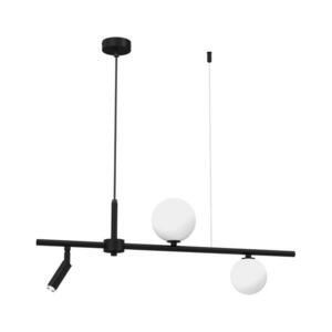 Csillár zsinóron SIRIO 3xG9/25W/230V fekete kép