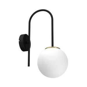 Fali lámpa CAMBRIDGE 1xE14/60W/230V fekete/sárgaréz kép