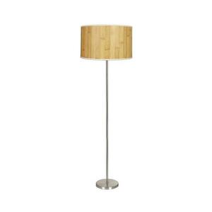 Állólámpa TIMBER 1xE27/60W/230V bézs/matt króm kép