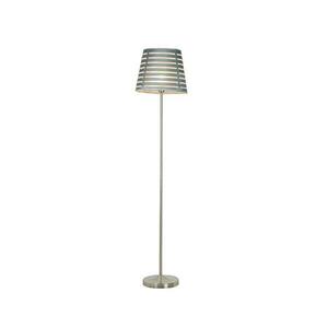 Állólámpa SEGIN 1xE27/60W/230V szürke/fényes króm kép