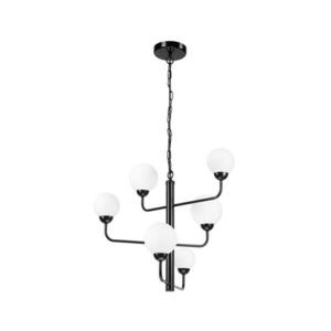Csillár láncon OSCAR 6xG9/5W/230V fekete kép