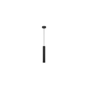 LED Csillár zsinóron TUBA 1xGU10/4, 8W/230V fekete kép